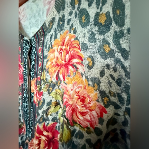 Johnny Was Women’s Plus Size 2X Museo Sweater CARDIGAN ONLY Cotton Cashmere - Picture 14 of 14